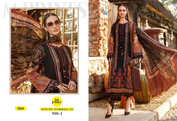 Shree M Prints Spring Summer 23 Vol 2 Chiffon Dupatta Pakistani Suits